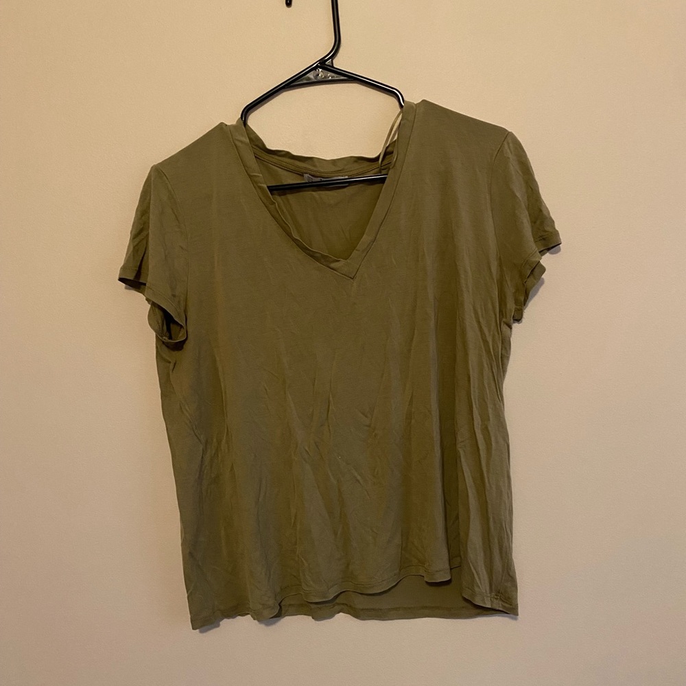 Olive green shirt